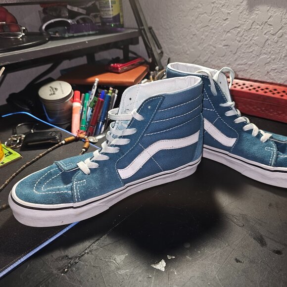 Blue Vans High tops - Picture 1 of 6